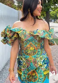 Alemais Sofie Off Shoulder Mini Dress Multi Floral Size AU 10 - Image 5