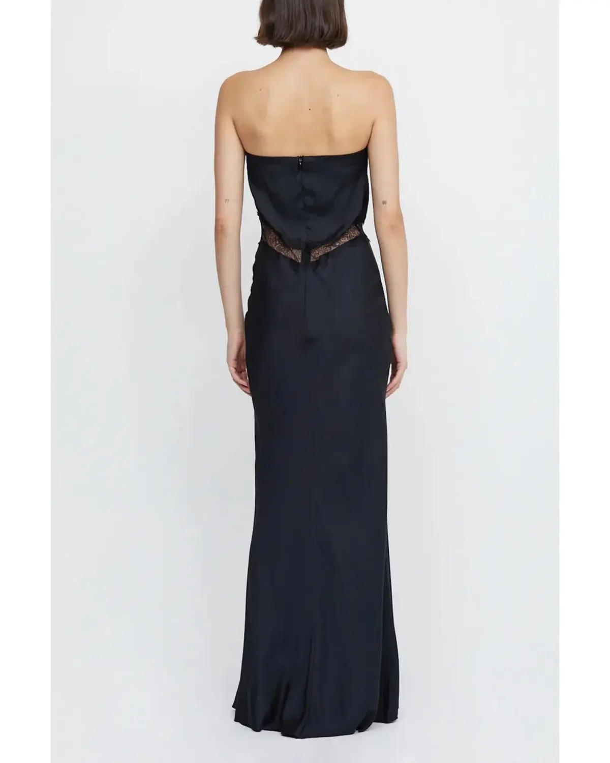 Bec & Bridge Spencer Lace Strapless Maxi Dress Black Size S / AU 8 - Image 3