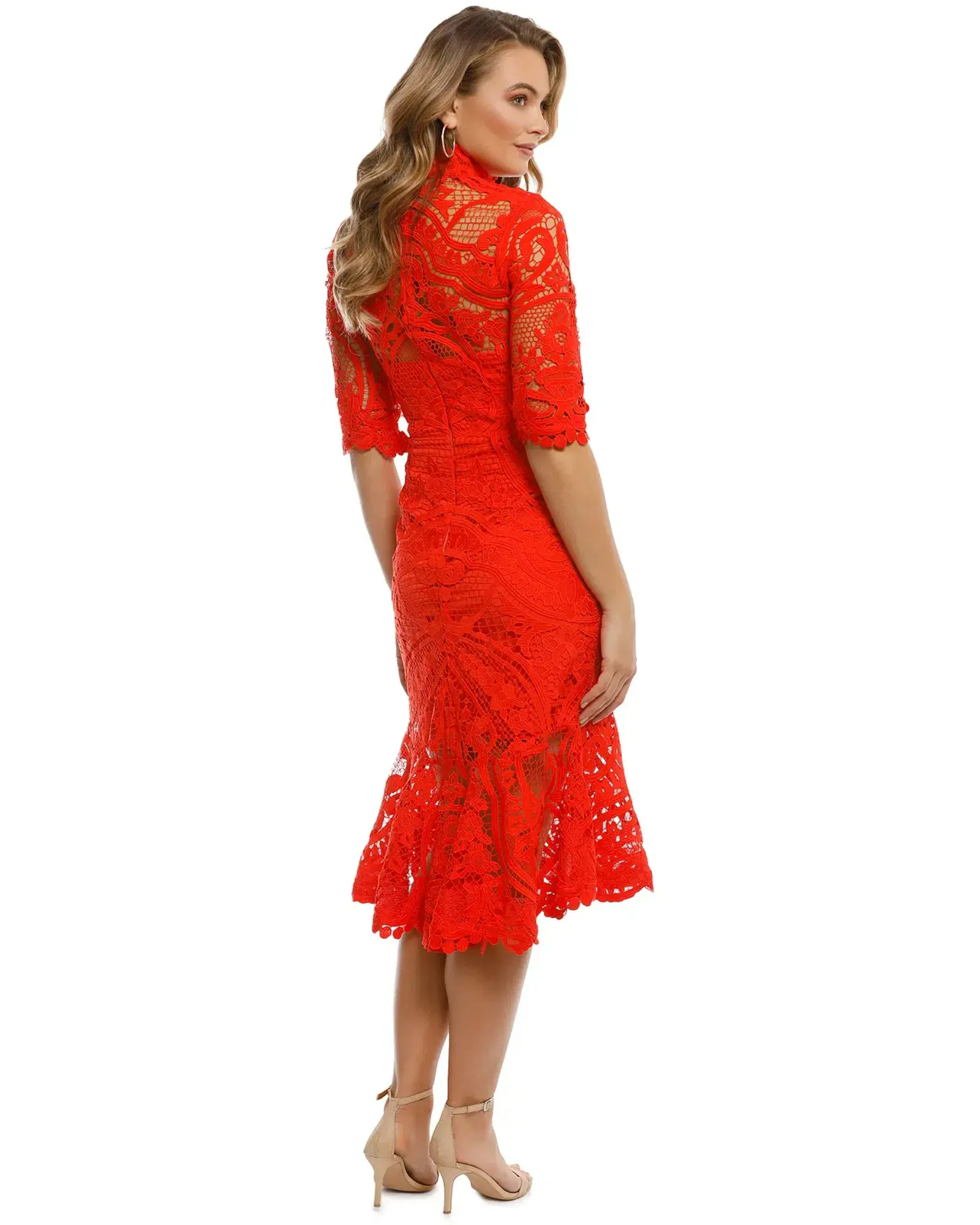 Thurley Eternity Dress Red Size AU 12 - Image 2