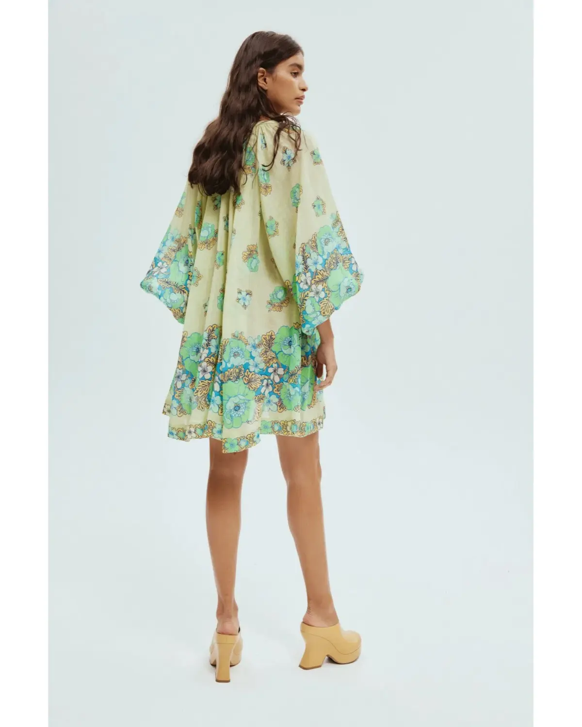 Alemais Velma Mini Dress Print Size AU 14  - Image 4