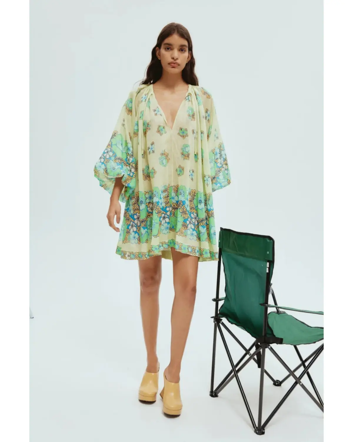 Alemais Velma Mini Dress Print Size AU 14  - Image 1