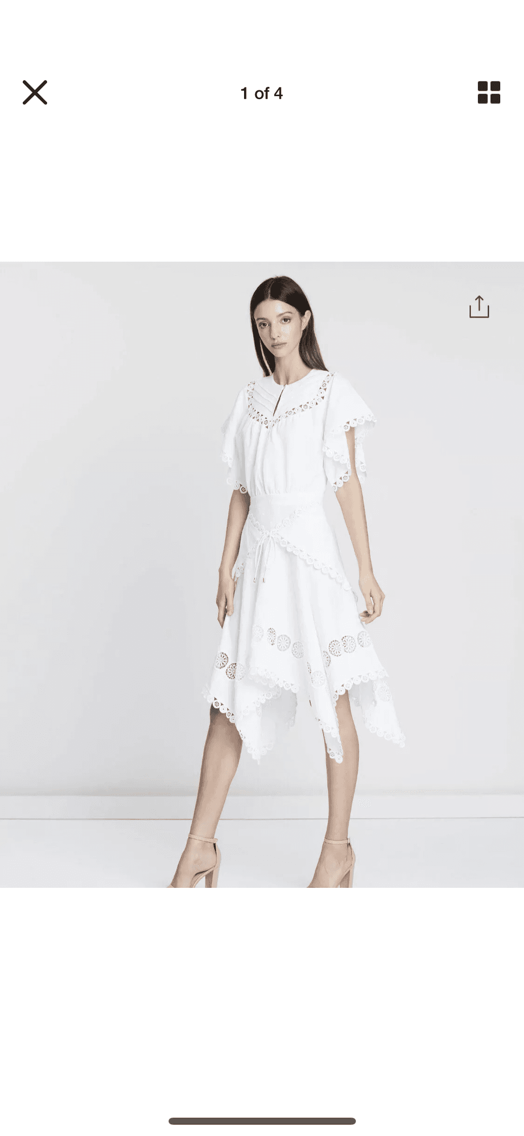 Lover the label prairie dress size 6 for rent on The Volte - main image