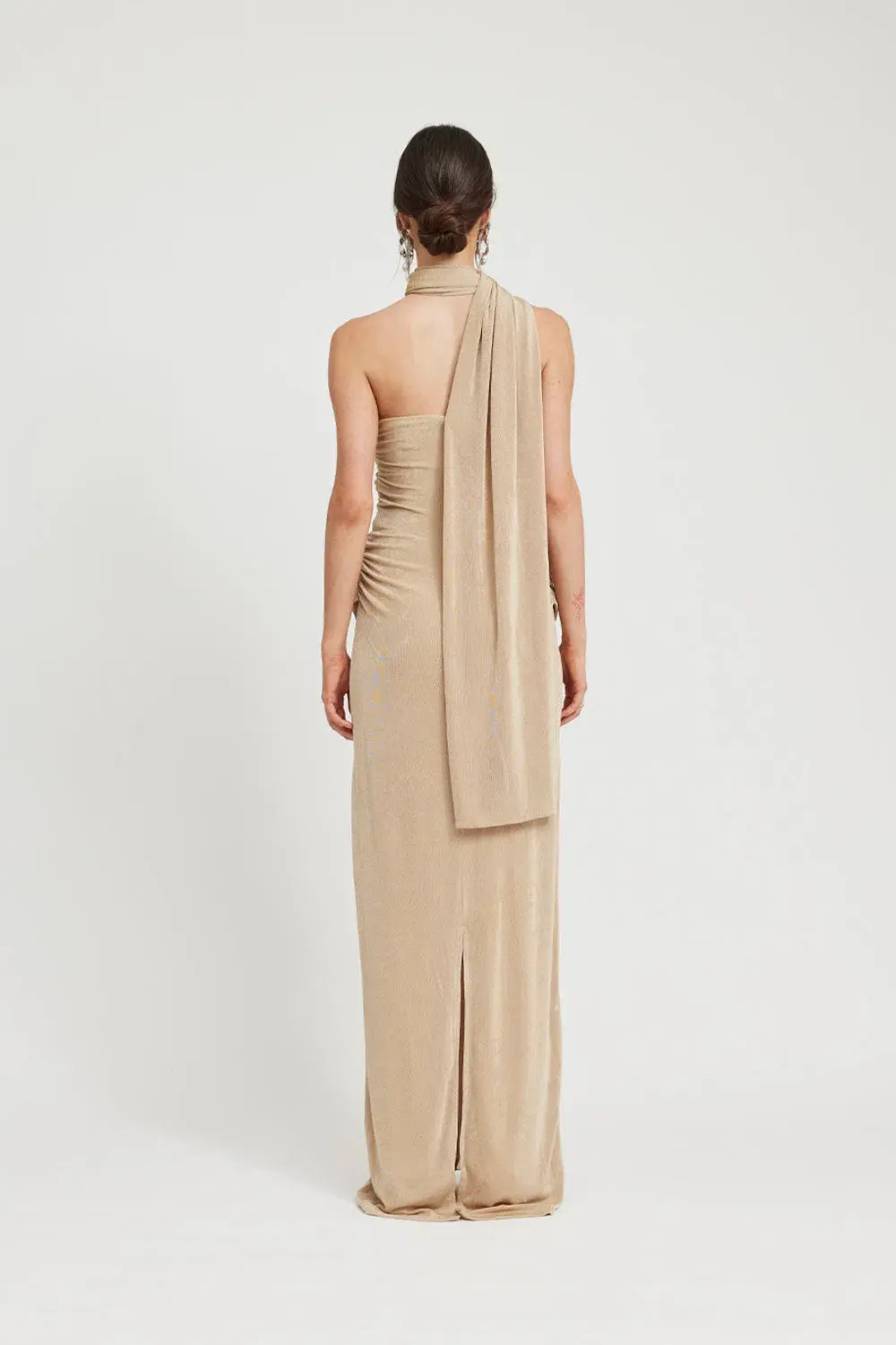 Tojha Iesha Dress in Champagne Size 8 - Image 3
