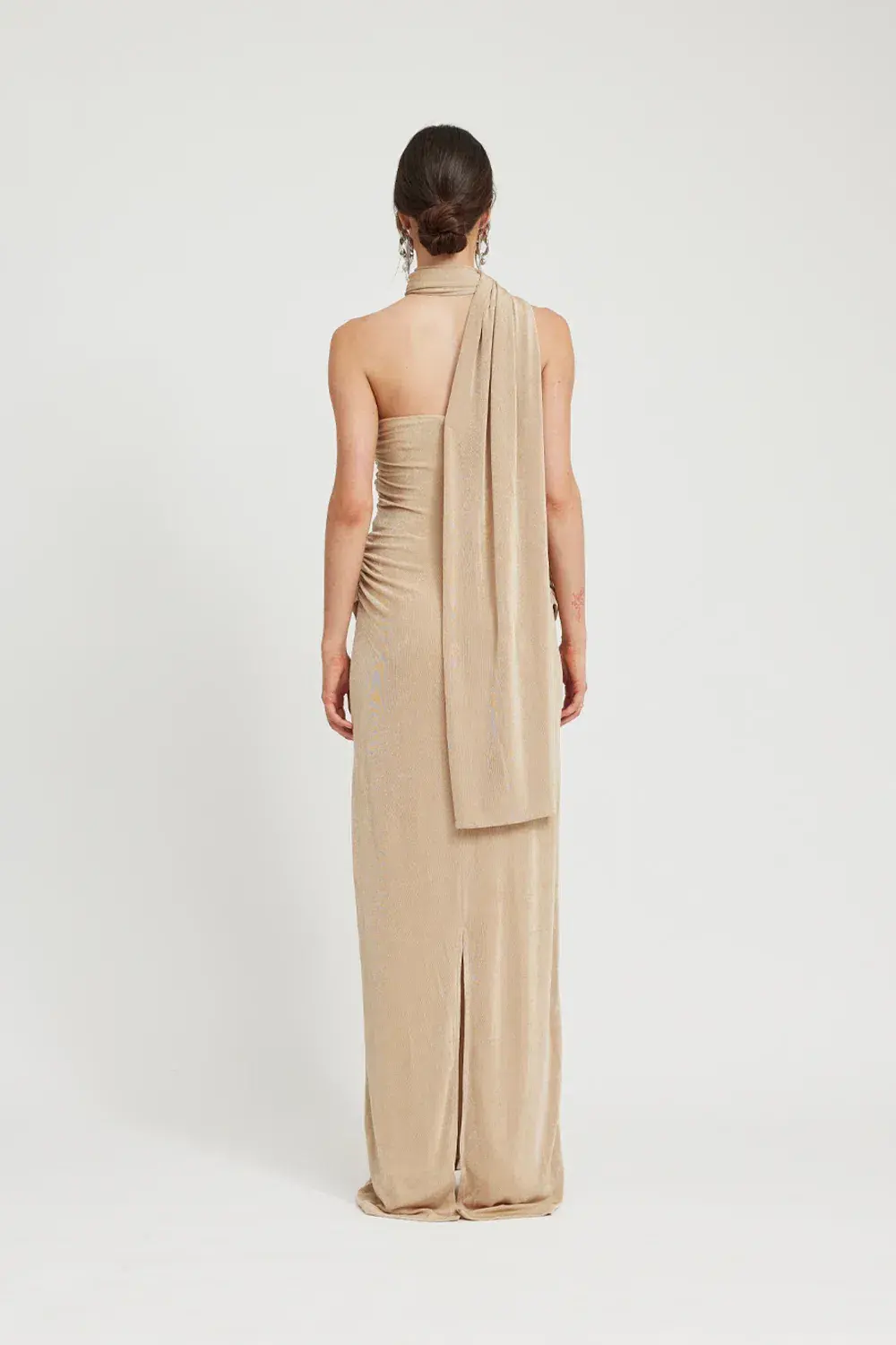 Tojha Iesha Dress in Champagne Size 10 - Image 3