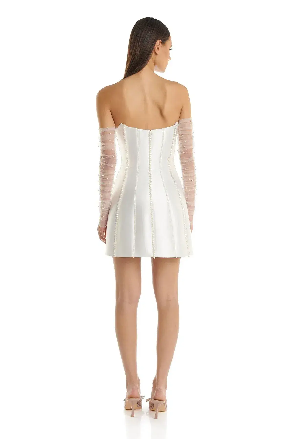 Eliya The Label Kayla Mini Dress White Size XS / AU 6 - Image 3