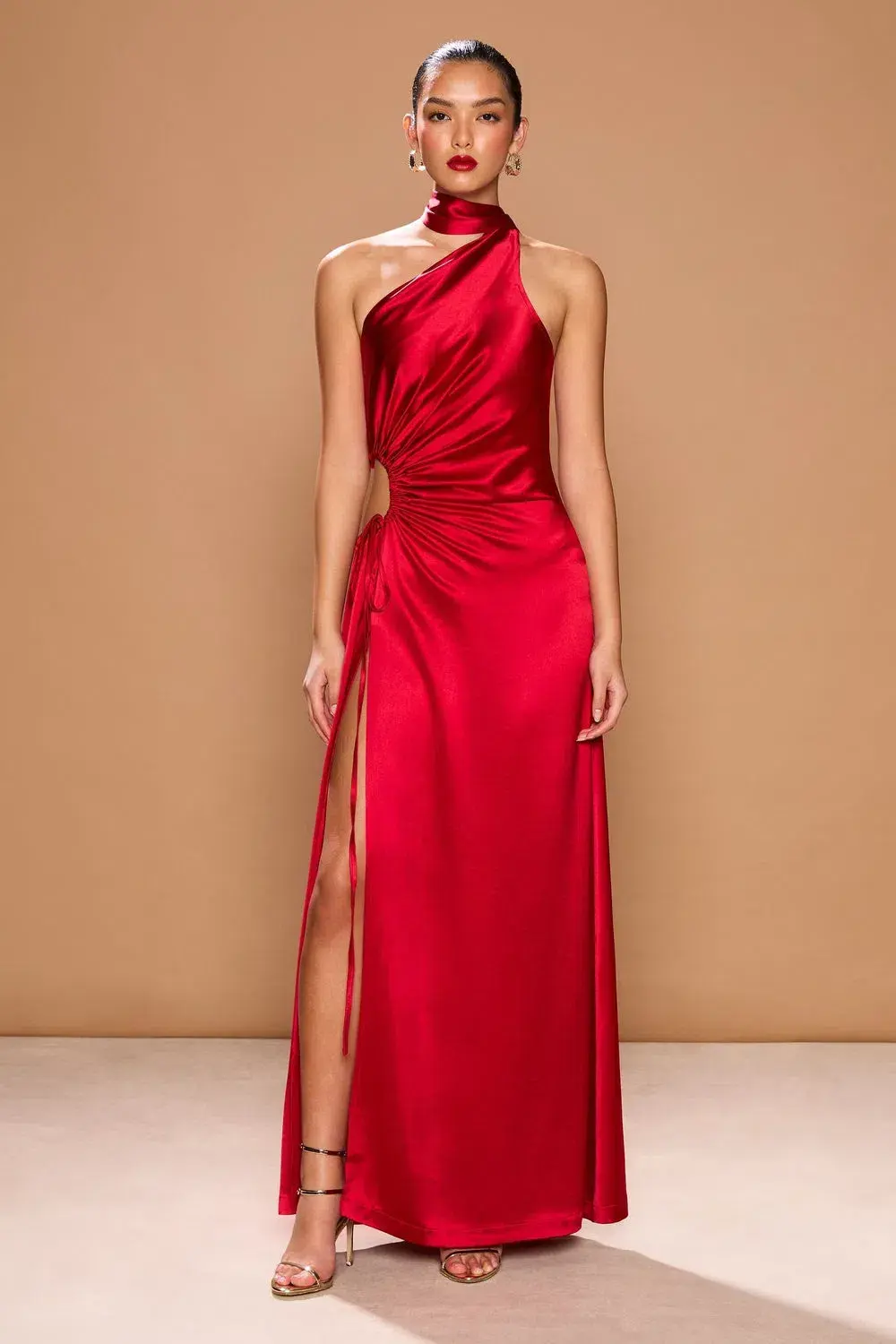 Sonya Moda Alia Dress in Sorrento Red Size 10 - Image 2