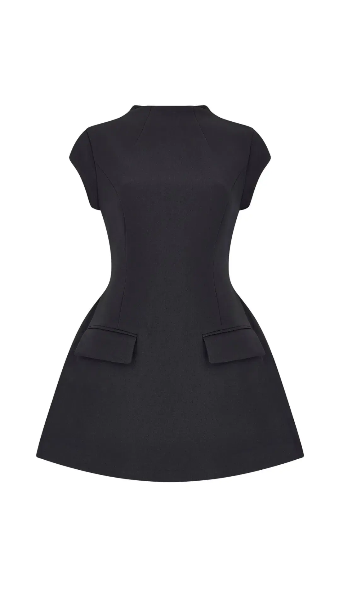 Odd Muse The Ultimate Muse Cap Sleeve Mini Dress Black Size S (AU 8) - Image 3