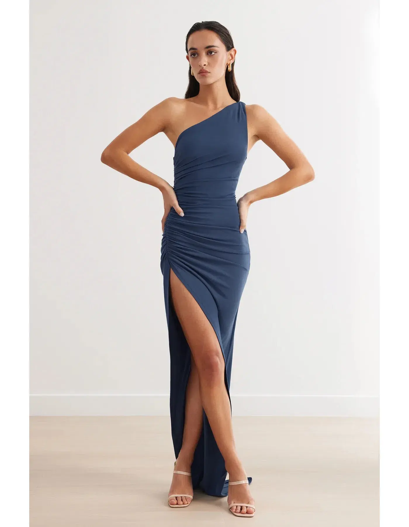 Lexi Carina Dress Deep Blue Size 8 - Image 1