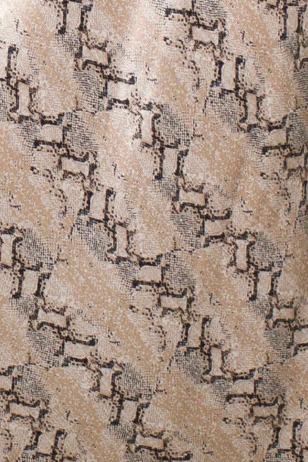Bec & Bridge Python Midi Dress Size 8 - Image 4