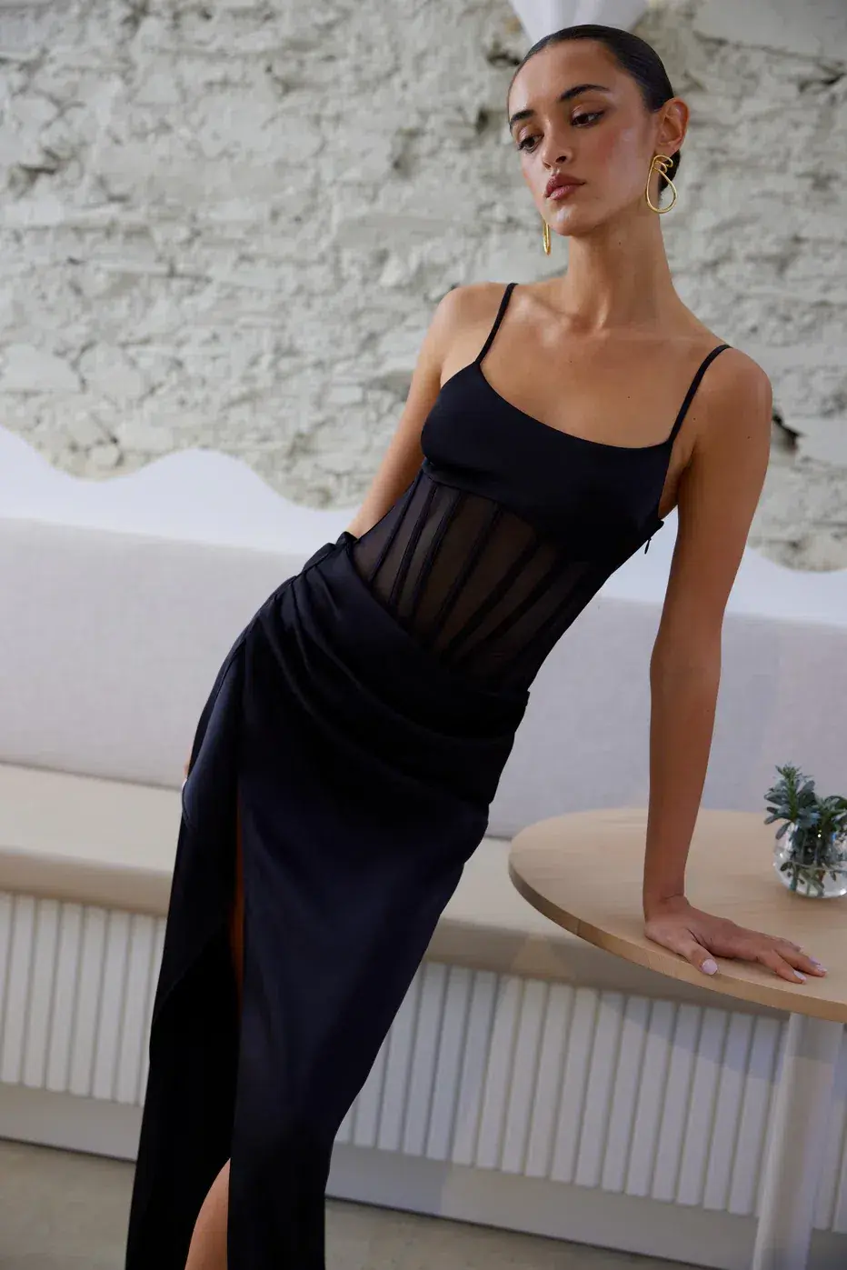 Lexi Estelle Dress Black Size 10 - Image 3