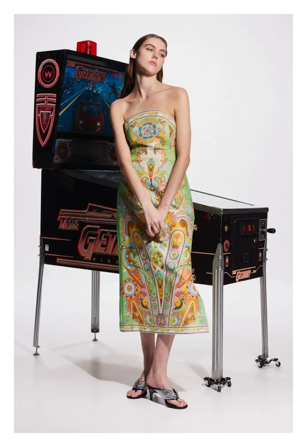 Alemais Pinball Bodice Print Size 10 for rent on The Volte - main image