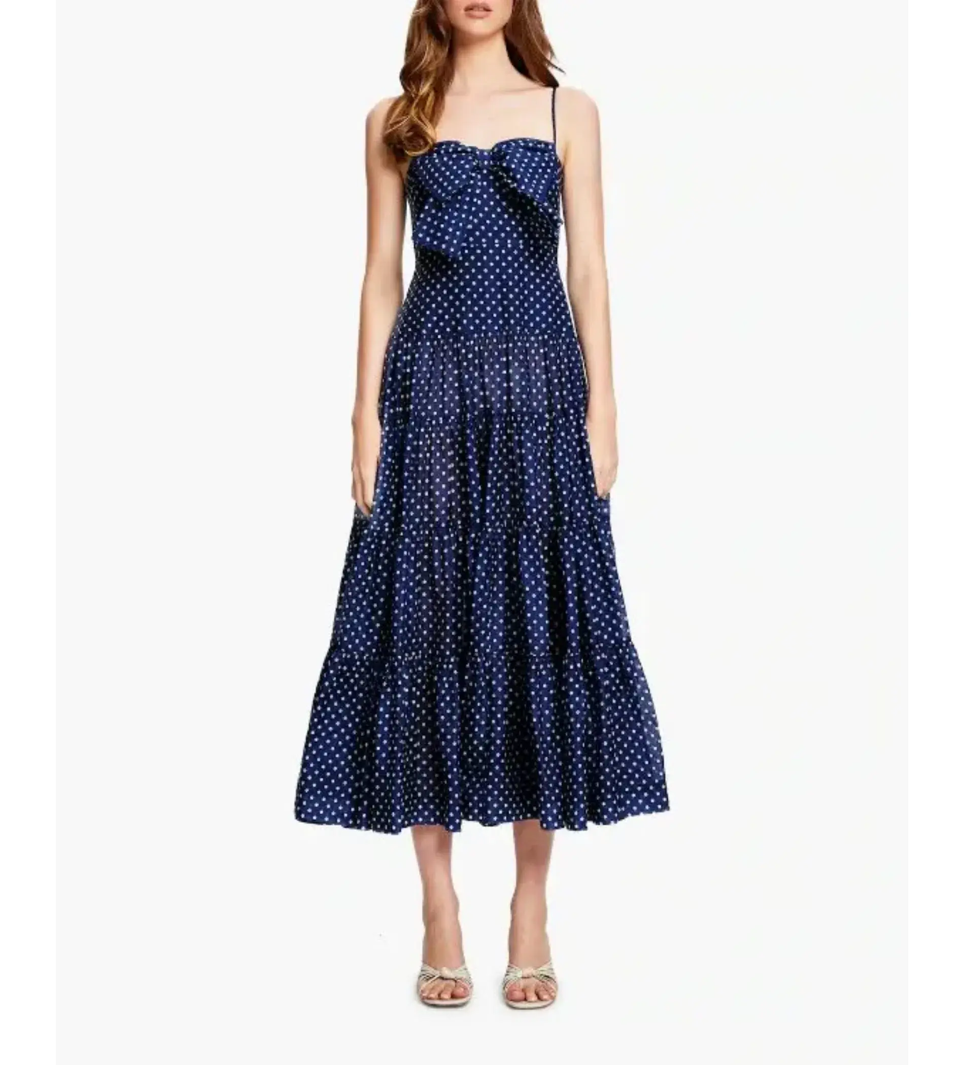 Alice McCall Last Song Midi Dress Blue Size 14 - Image 1
