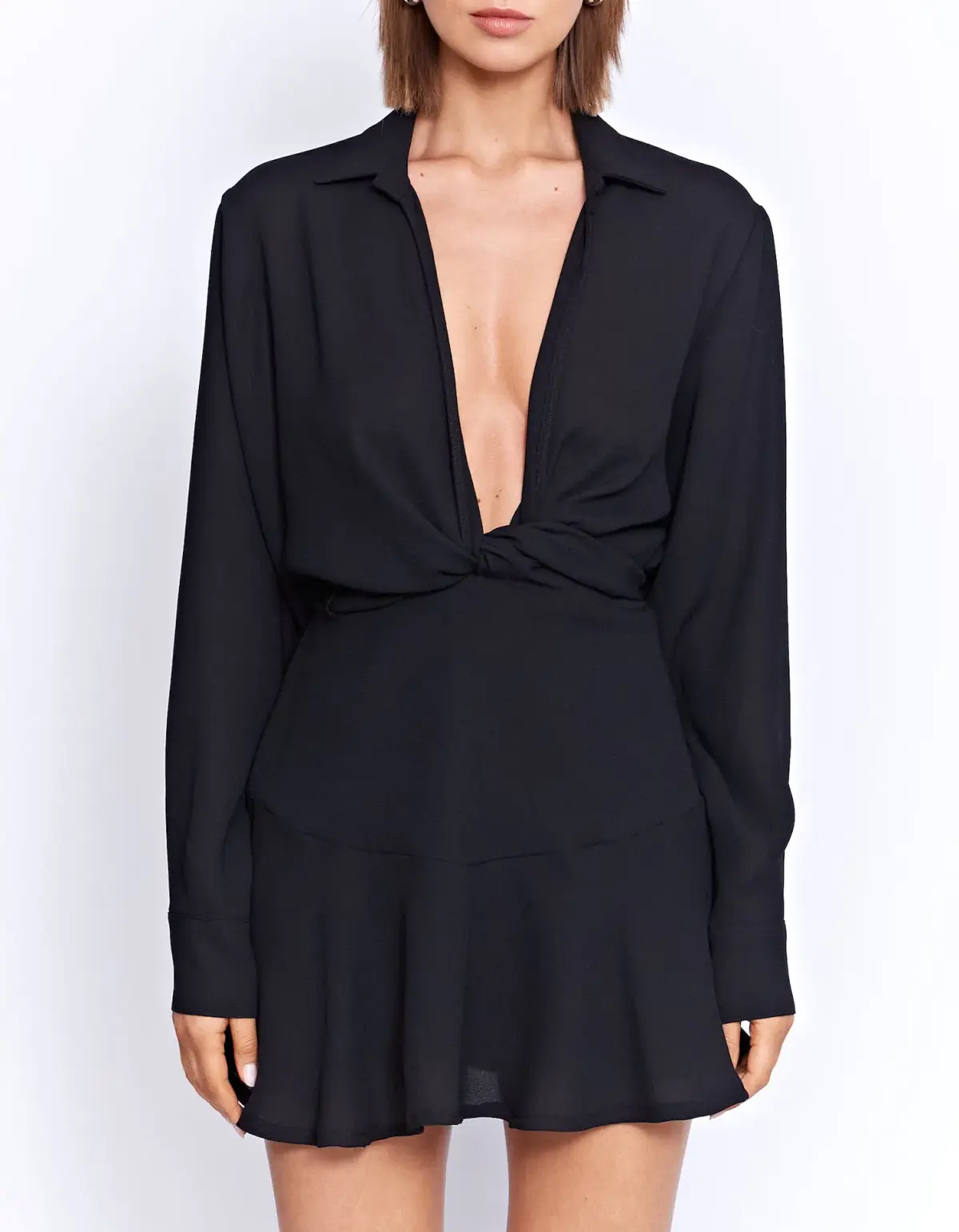 Pfeiffer St Germaine Mini Dress in Black Size AU 10 - Image 2