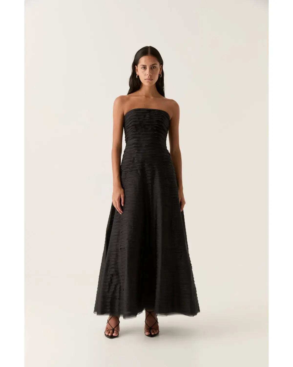 Aje Soundscape Maxi Dress Black Size AU 12 - Image 1
