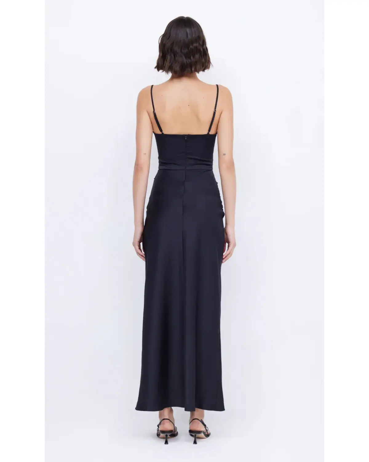 Bec & Bridge Mari Lou Knot Dress Black Size AU 6 - Image 3