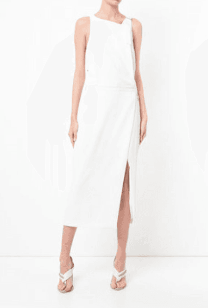 Dion Lee Whitewash Utility Dress size 8 - Image 2