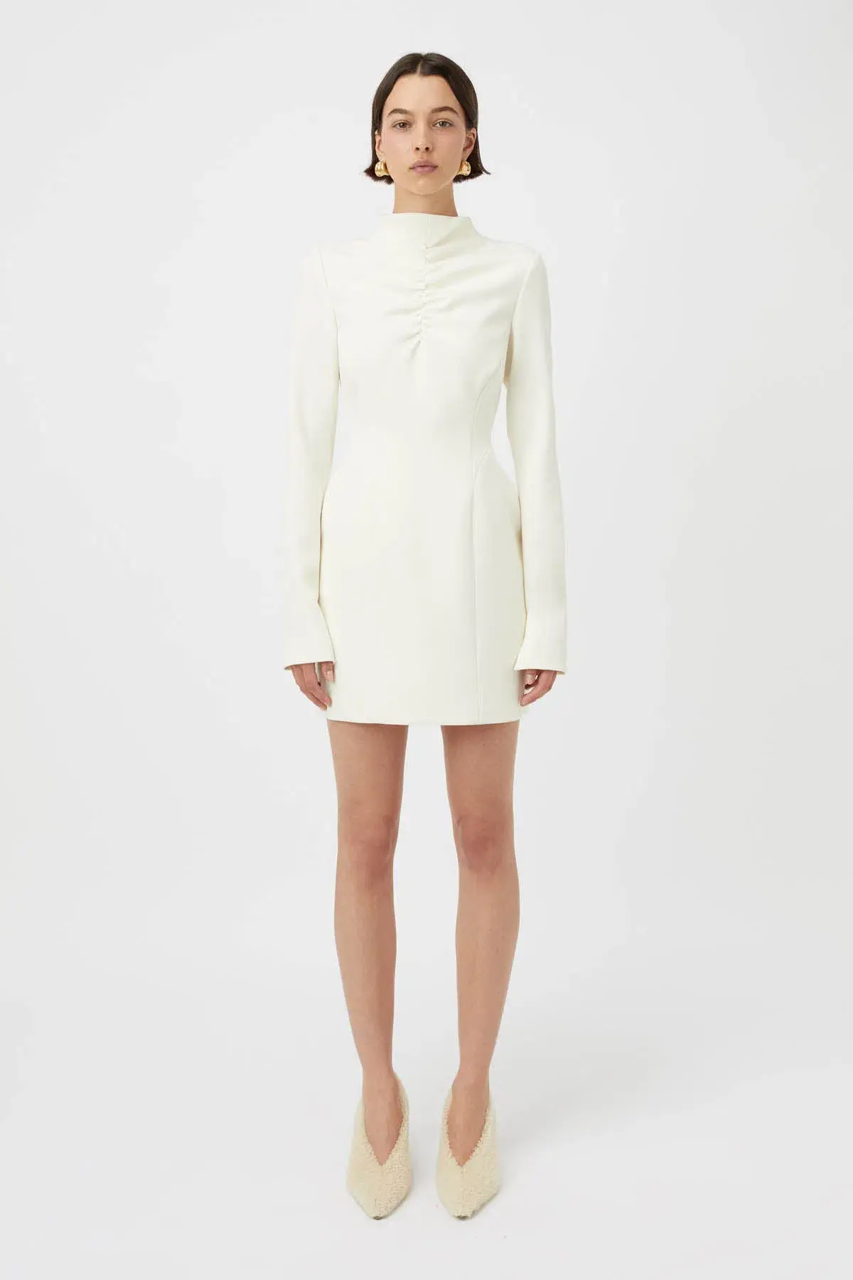 Camilla and Marc The Portico Mini Dress Cream Size 10  - Image 1