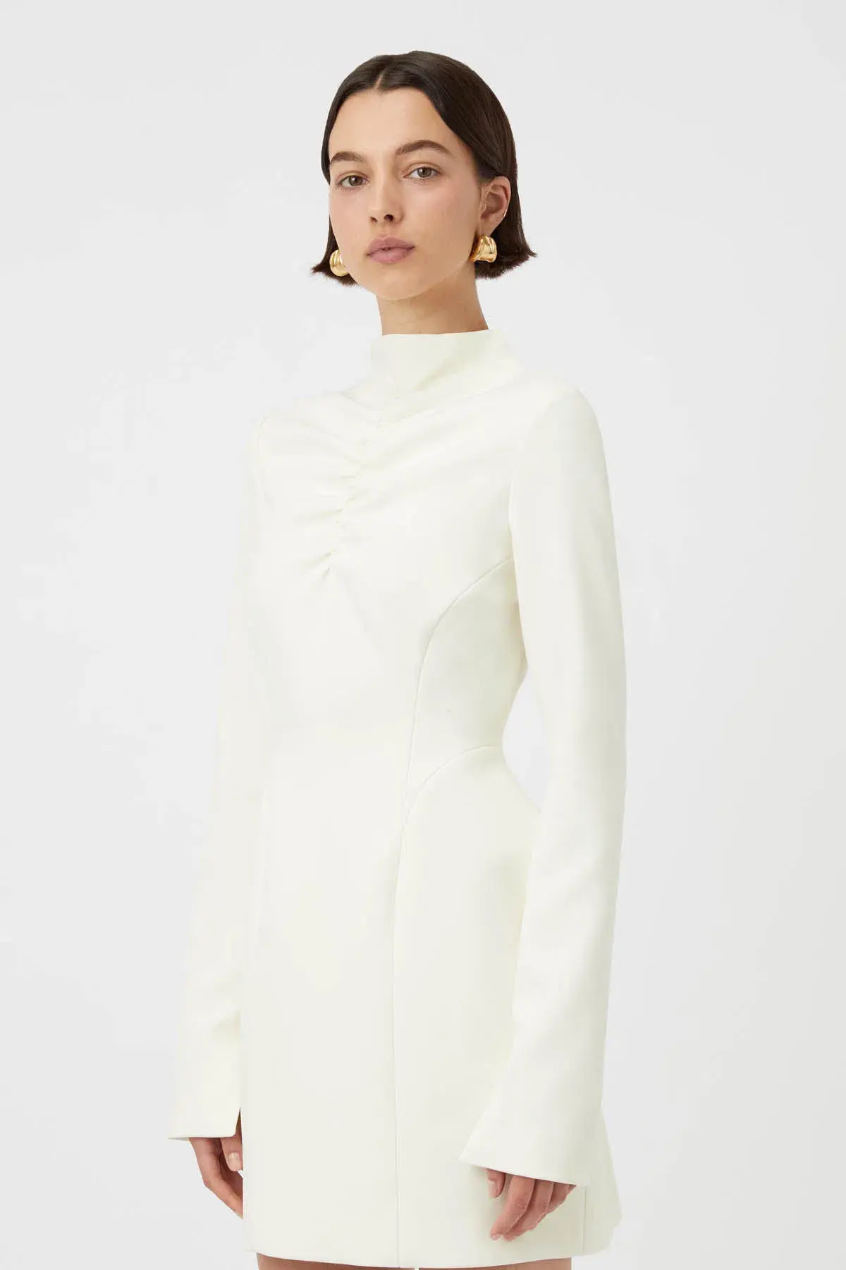 Camilla and Marc The Portico Mini Dress Cream Size 10  - Image 2