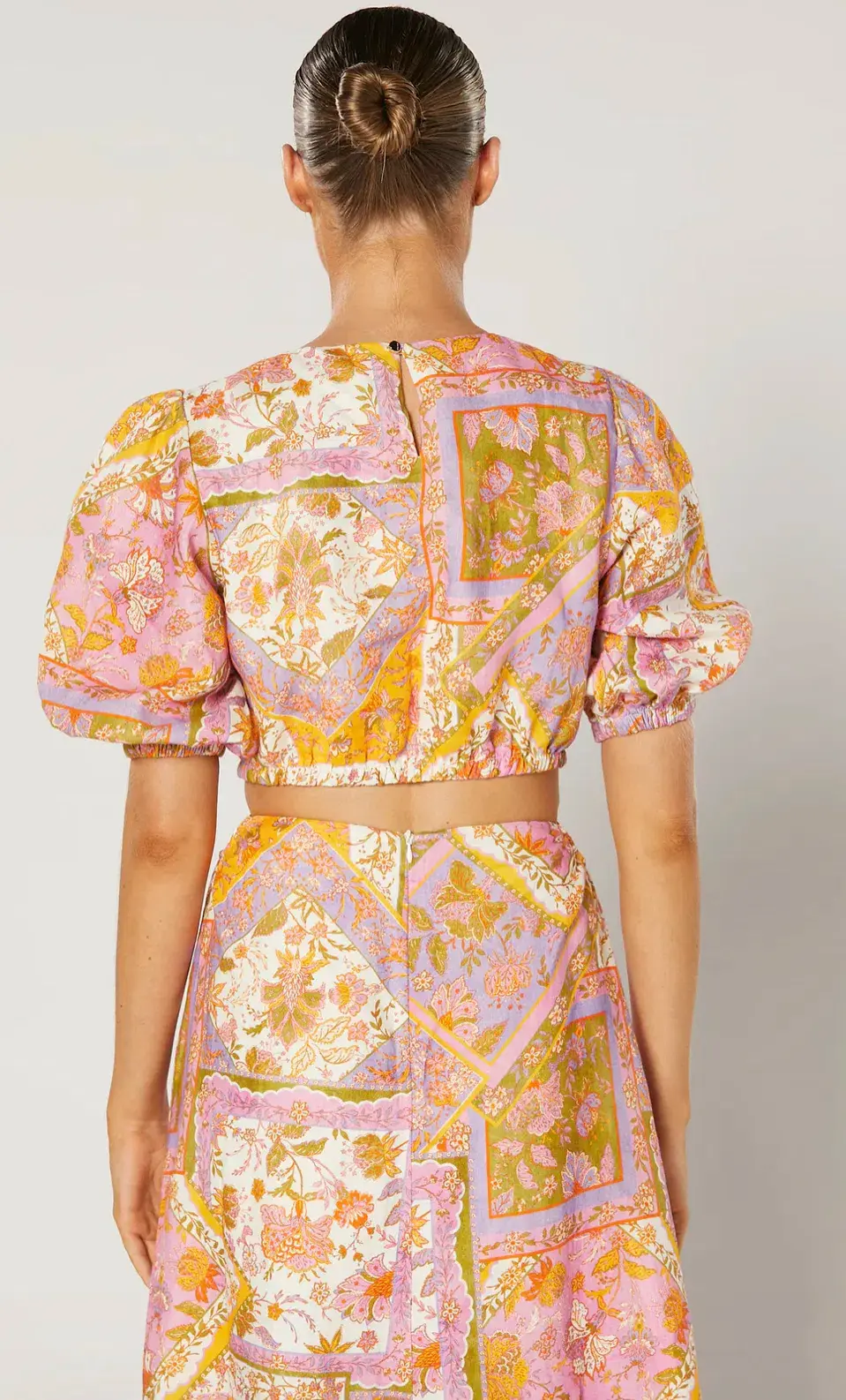 Winona Harlan Shell Top and Skirt Set Floral Size S / AU 8 - Image 3