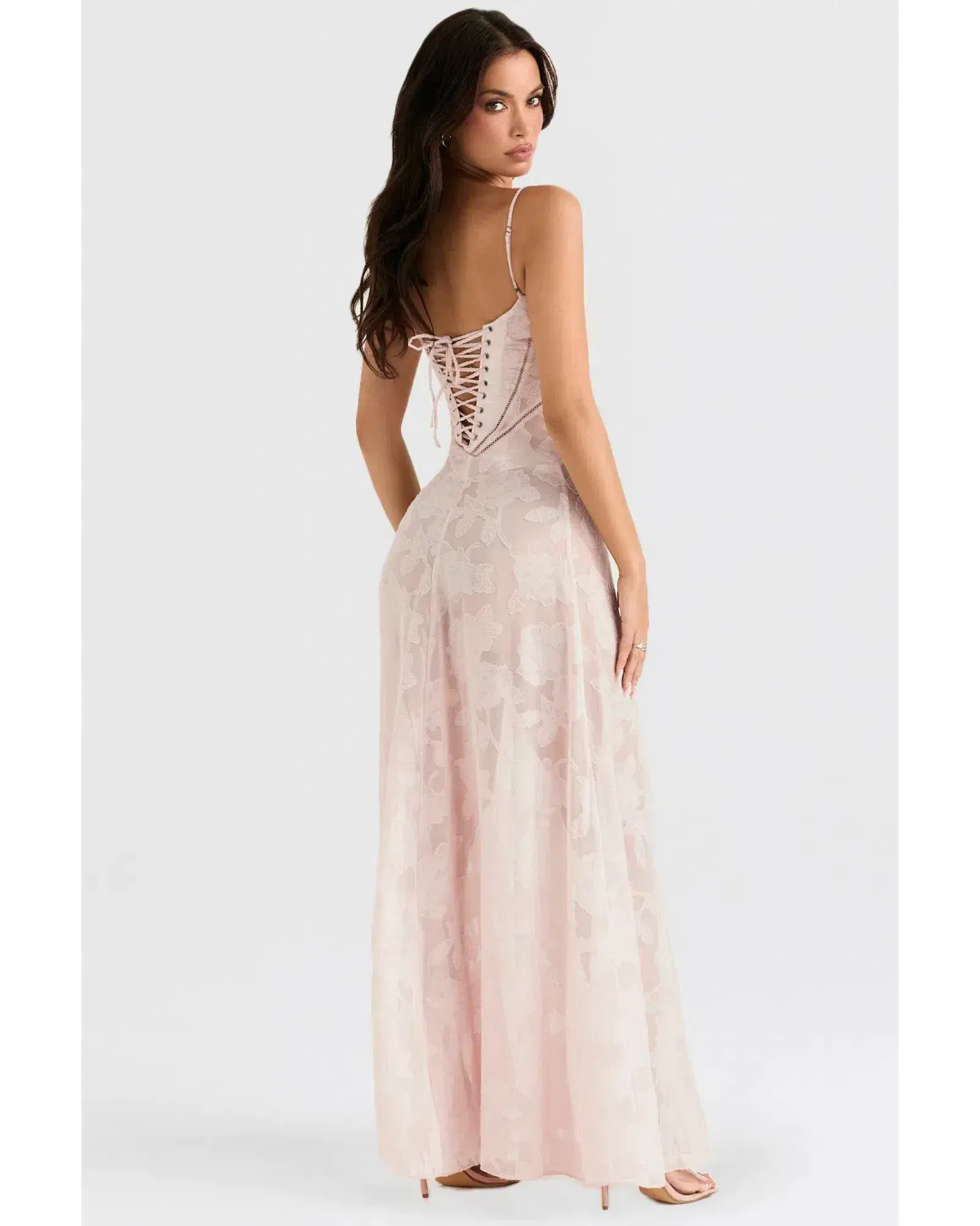 House Of CB Seren Dress Pink Size AU 10 - Image 3