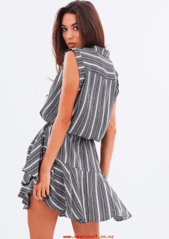 Shona Joy Phoenix Drawstring Dress for rent on The Volte - main image