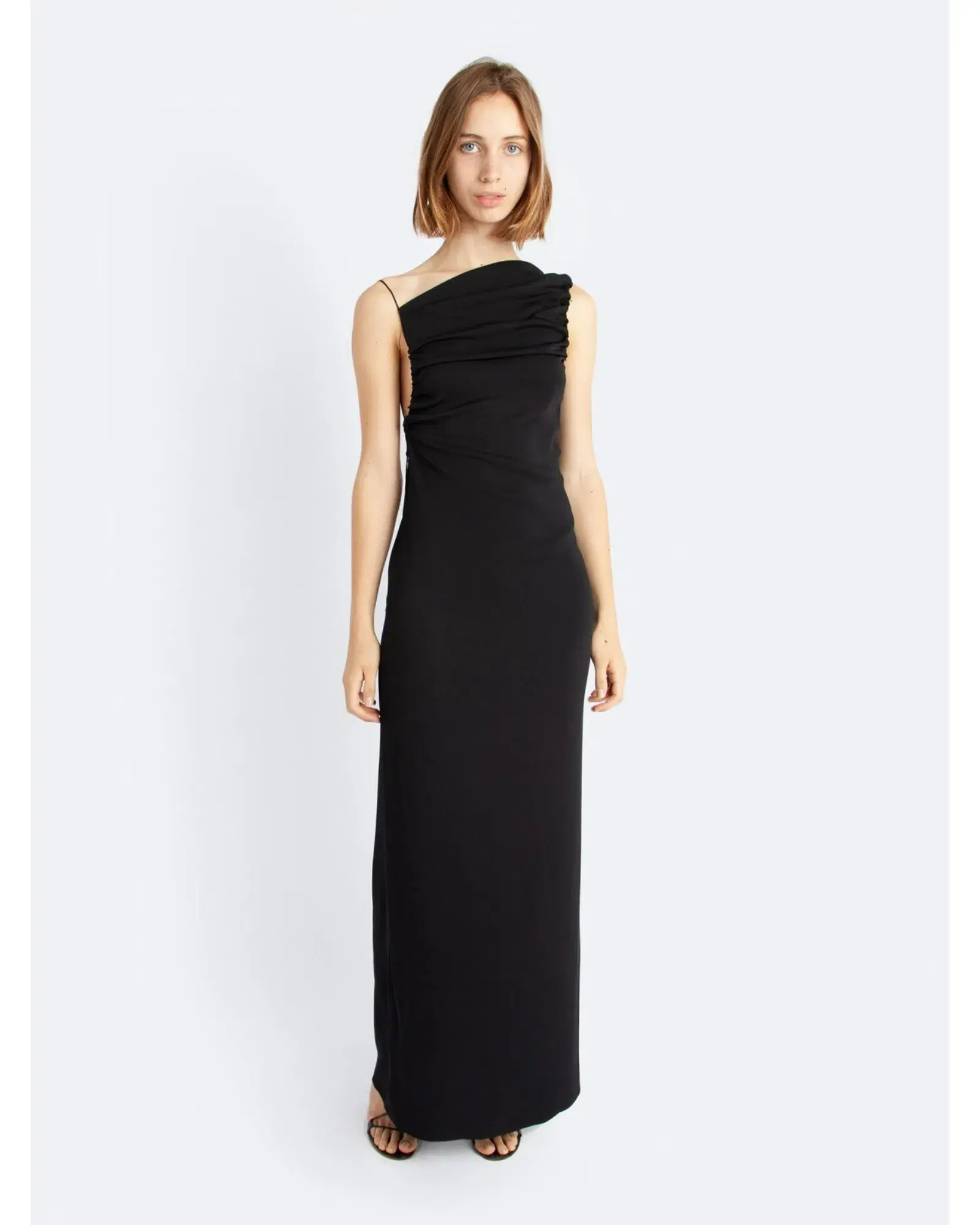 Christopher Esber Yrjo Backless Tie Midi Dress Black Size AU 8  - Image 1