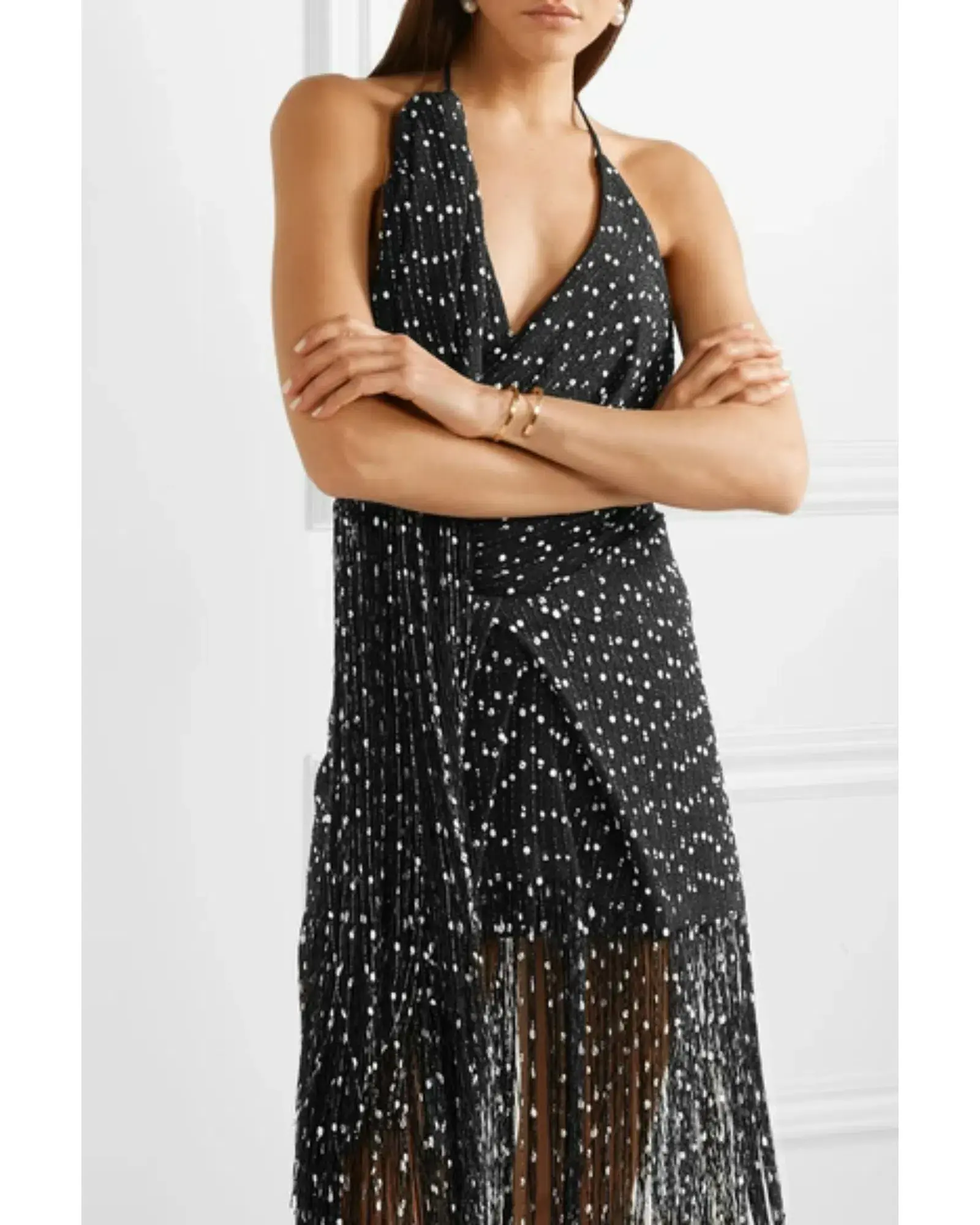 Jacquemus Valoria Mini Dress Black Size AU 8 - Image 3