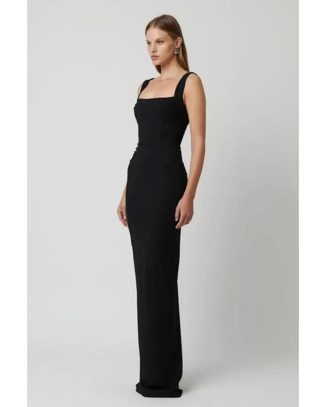 Effie Kats Marbella Gown Black Size M / AU 10  for rent on The Volte - main image