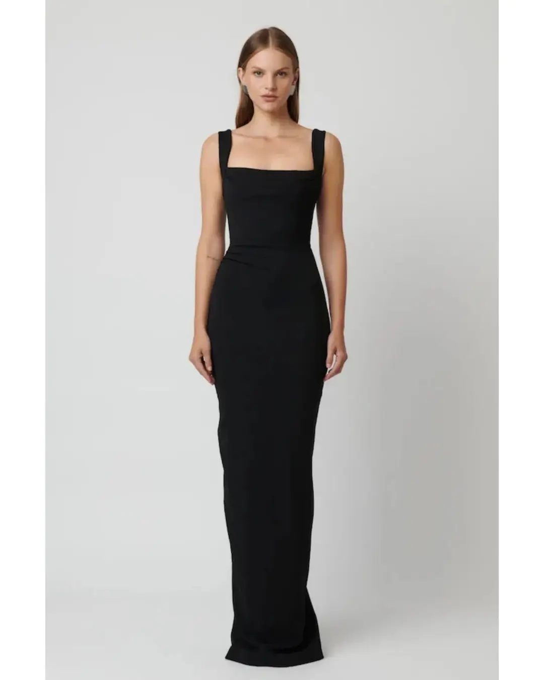 Effie Kats Marbella Gown Black Size M / AU 10  for rent on The Volte - main image