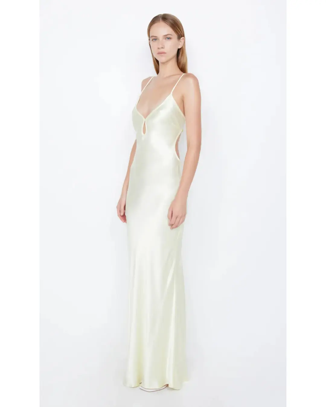 Bec & Bridge Cedar City Maxi Dress Yellow Size AU 6 for rent on The Volte - main image