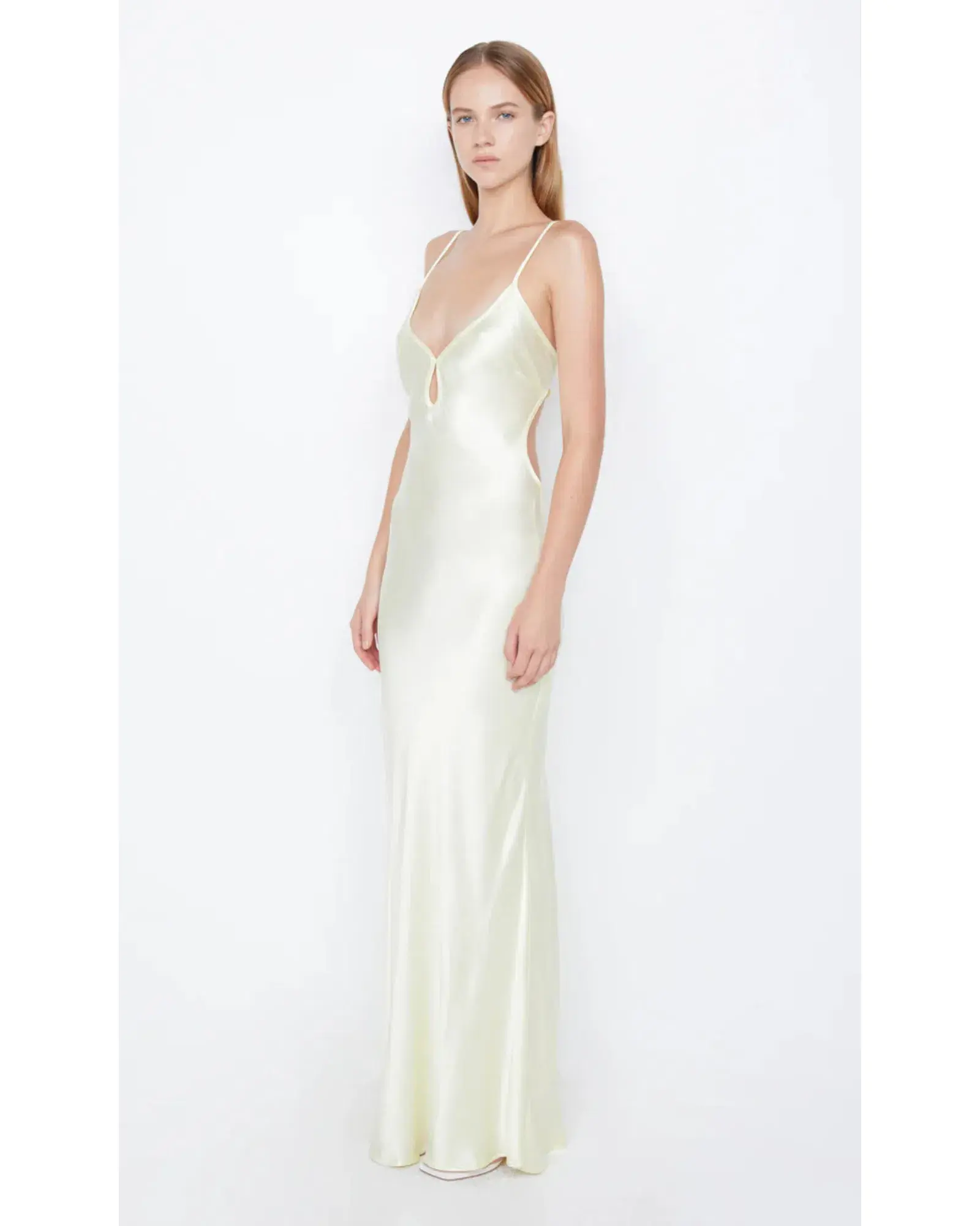 Bec & Bridge Cedar City Maxi Dress Yellow Size AU 6 - Image 2