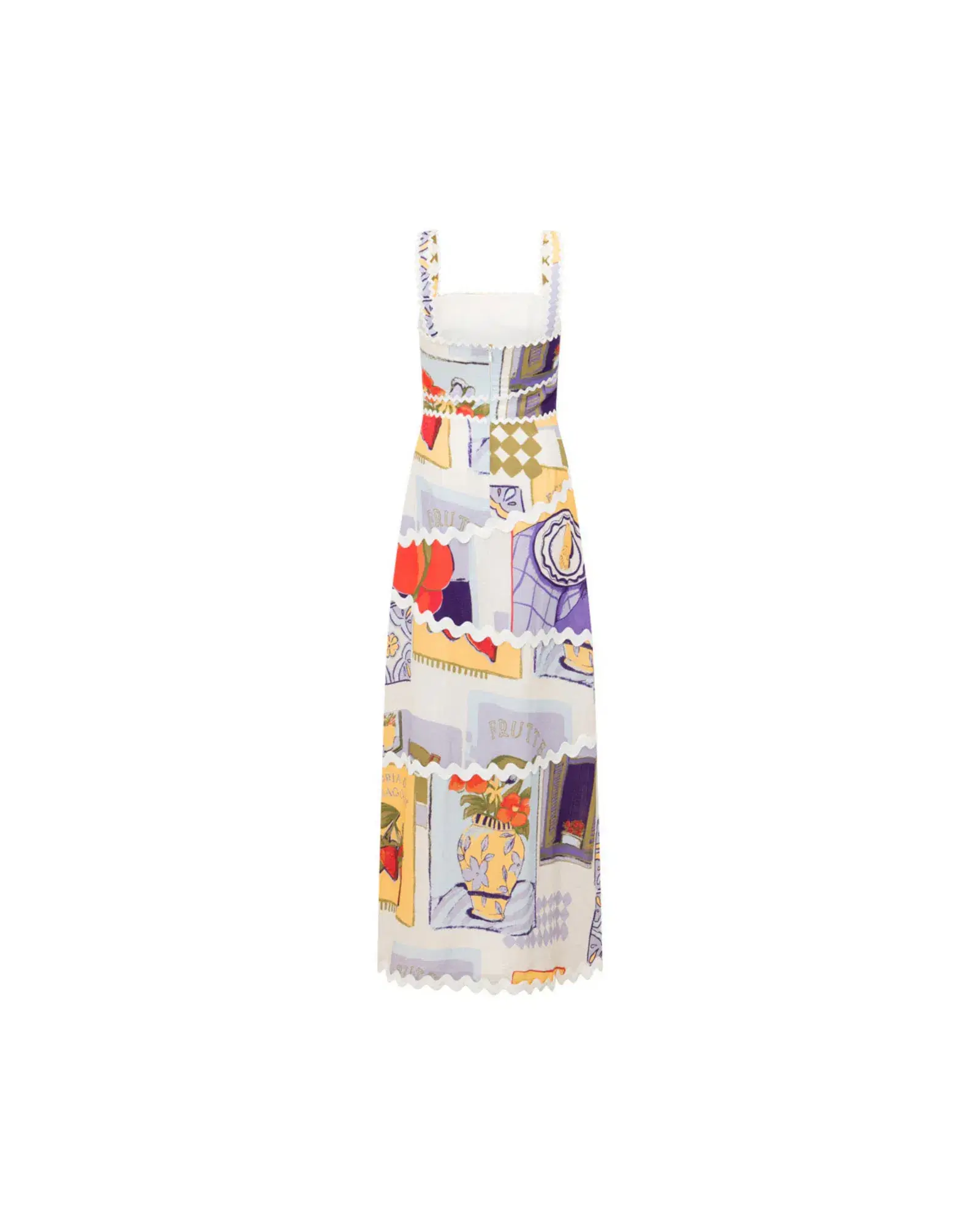 Zaco Capricci Dress Villagio Purple Size AU 16  - Image 6