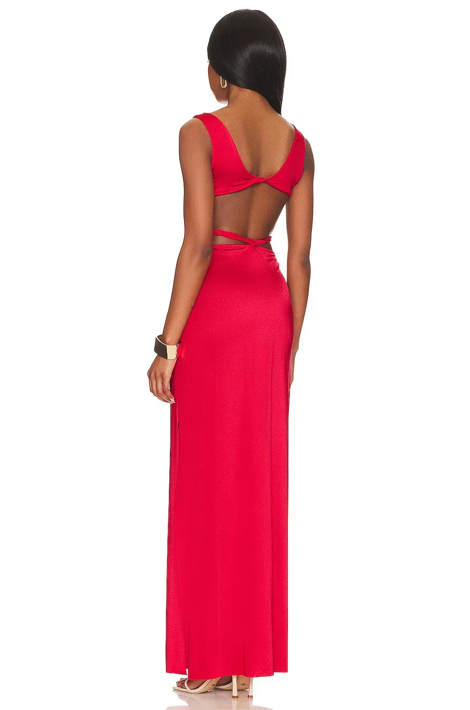 Baobab Ada Maxi Dress Red Size S / AU 8 - Image 3