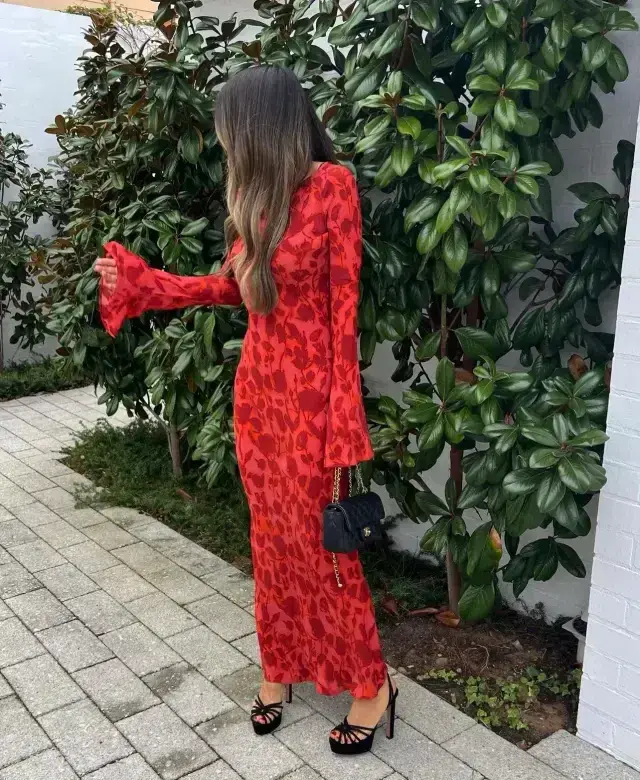 Realisation Par Gia Dress Havana  Size 10  for rent on The Volte - main image