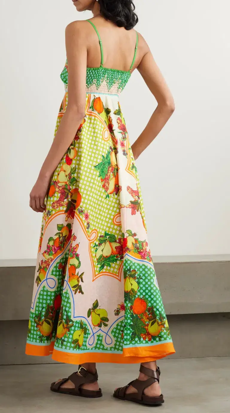 Alemais Lemonis Sundress Multi Size 12 - Image 2