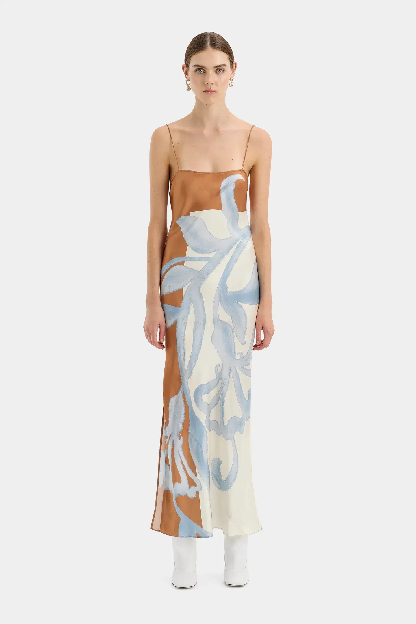 Sir the Label Sorrento Slip Dress Print Size 1/ AU 8 - Image 1