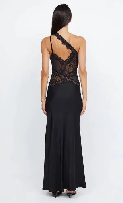 Bec & Bridge Ria Asym Dress Black Size 8 - Image 4
