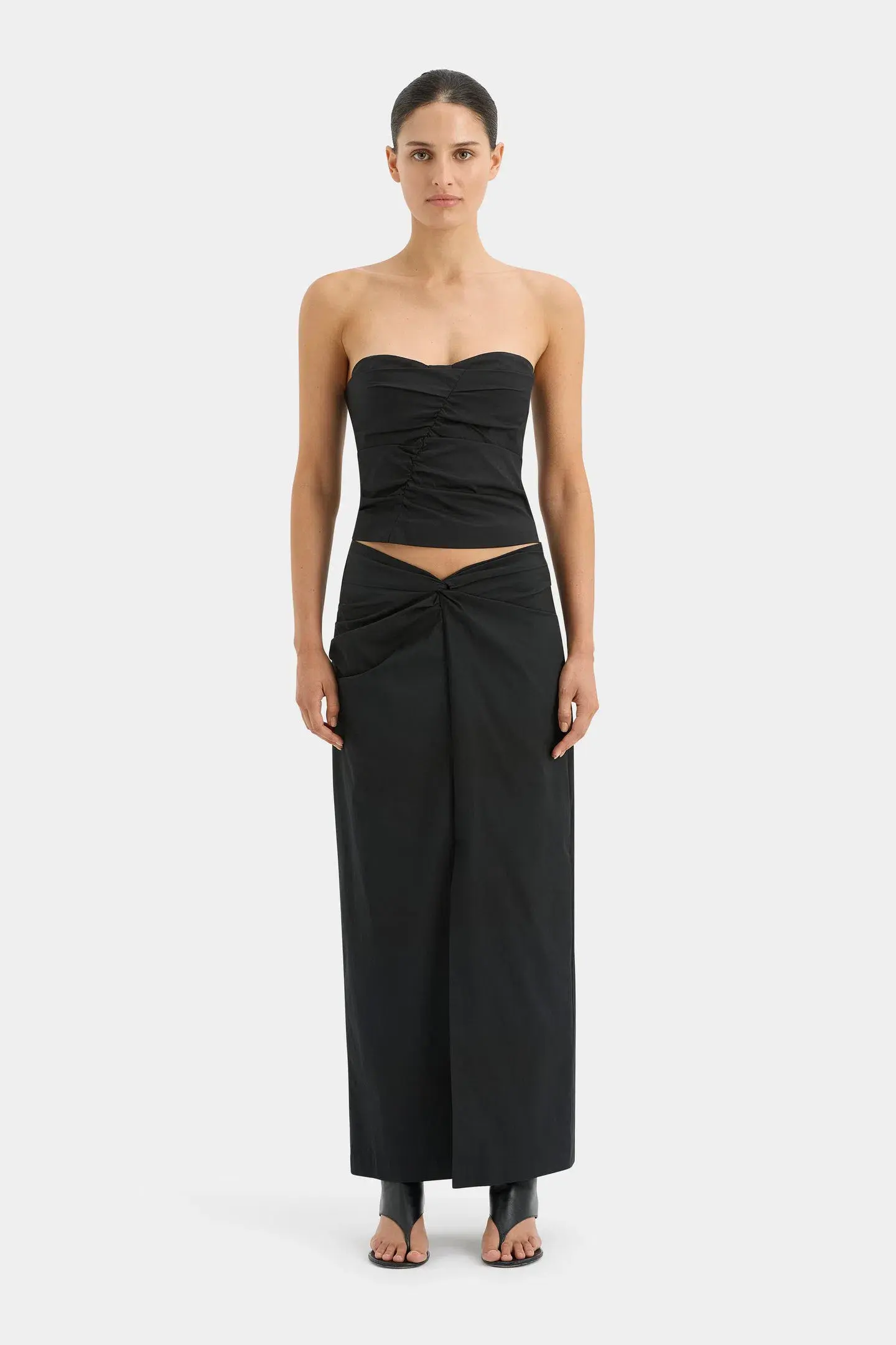 Sir the Label Azul Bodice & Twist Midi Skirt. Size 1 / AU 8  - Image 1