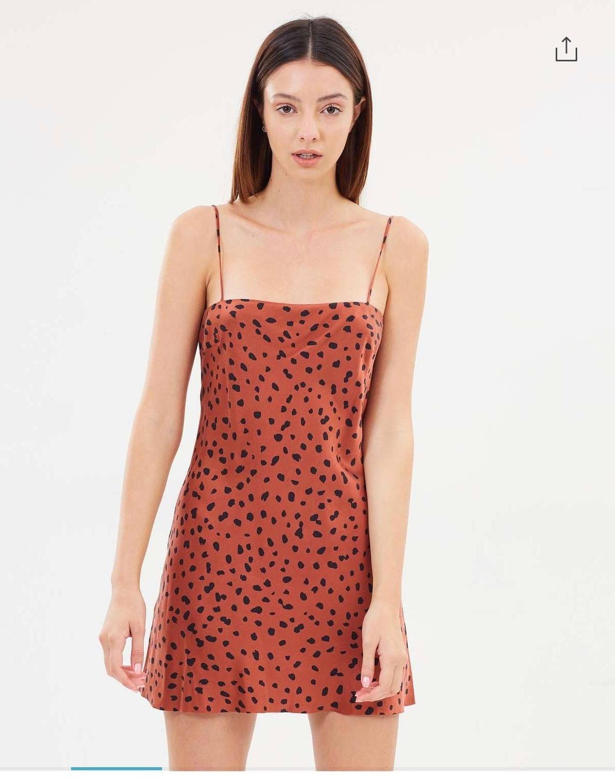 Bec and Bridge Brown mini dress Size 8 - Image 1