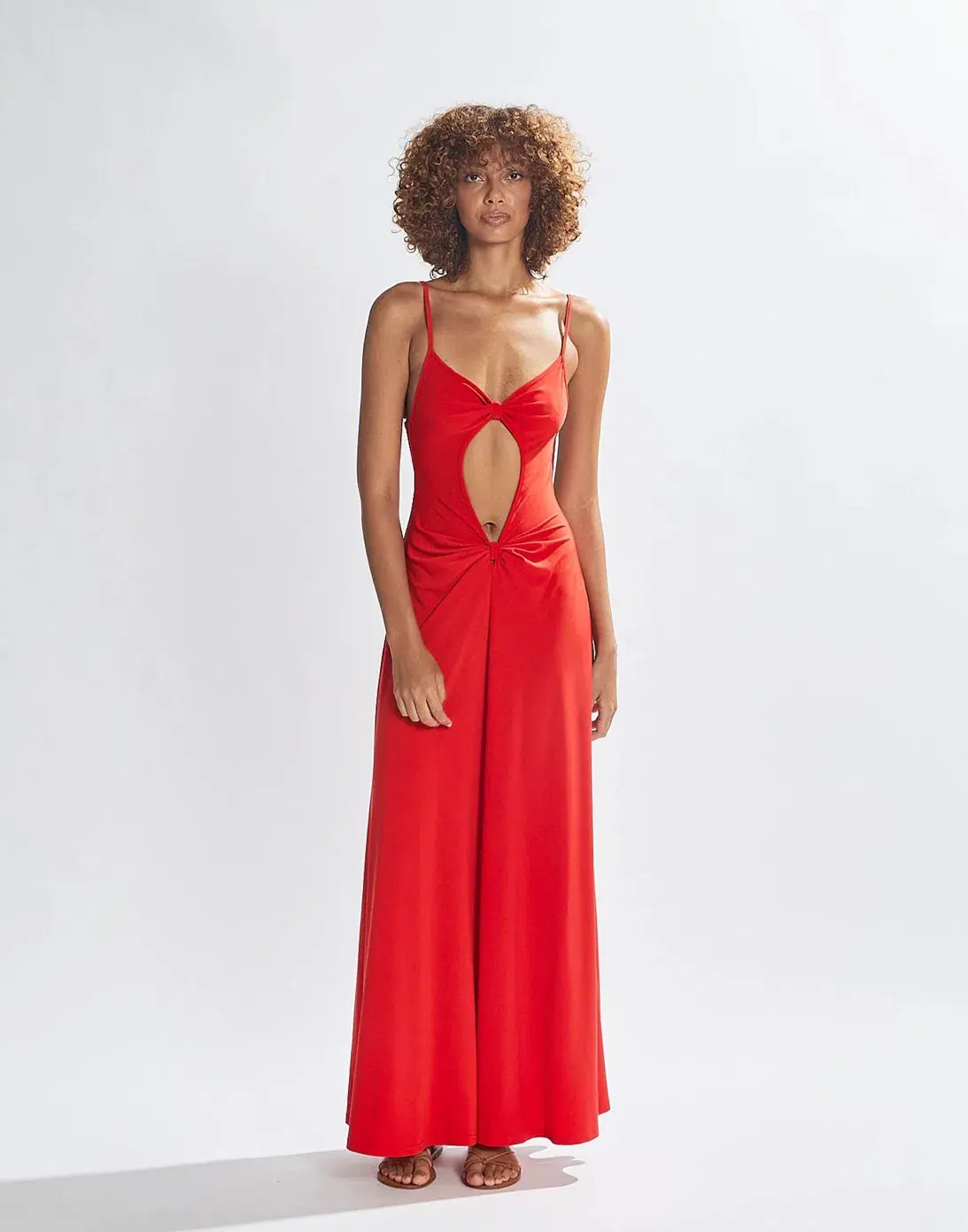 One Mile the Label Sammy Maxi Dress Red Size XS / AU 6 - Image 1