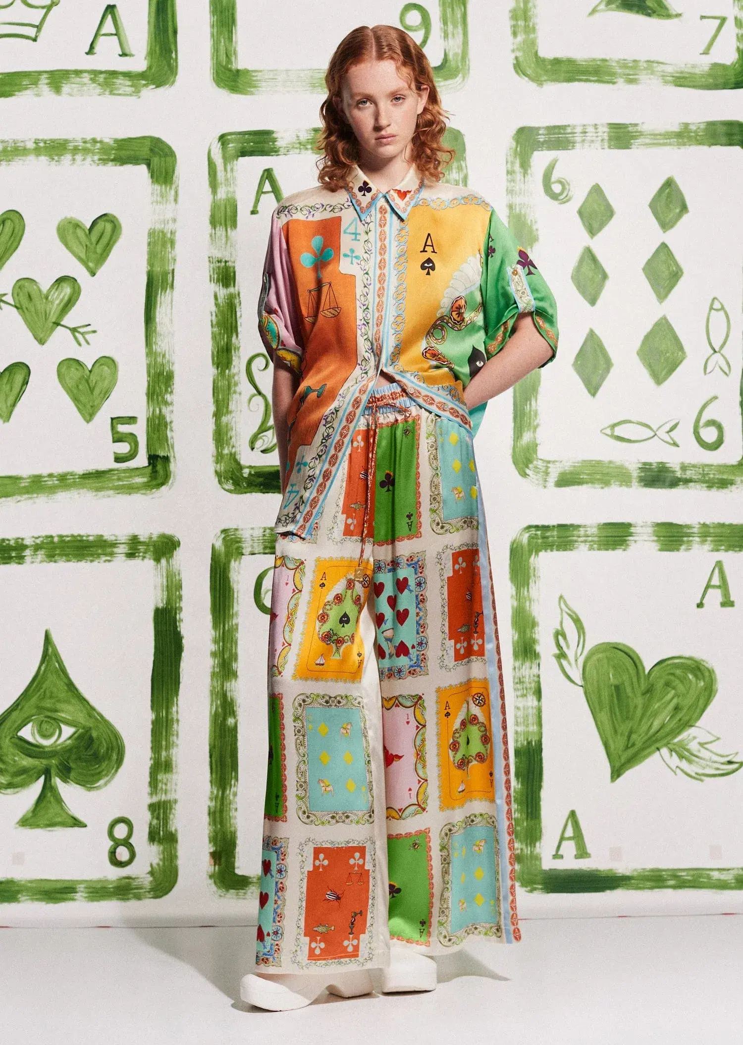 Alemais Rummy Shirt and Pant Set Multi Size AU 8  - Image 1