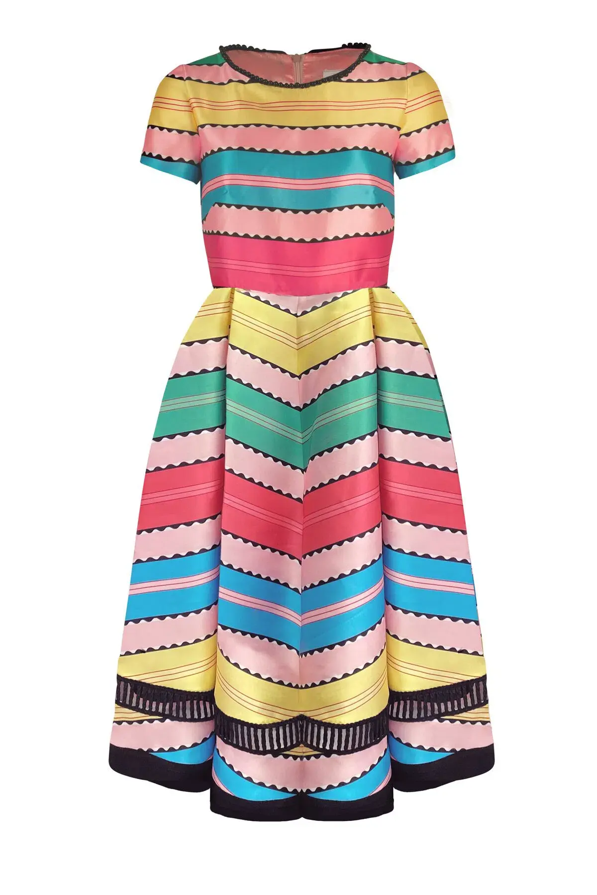 Trelise Cooper This Dress Is Mine Midi Dress Multi Size 12 - Image 4