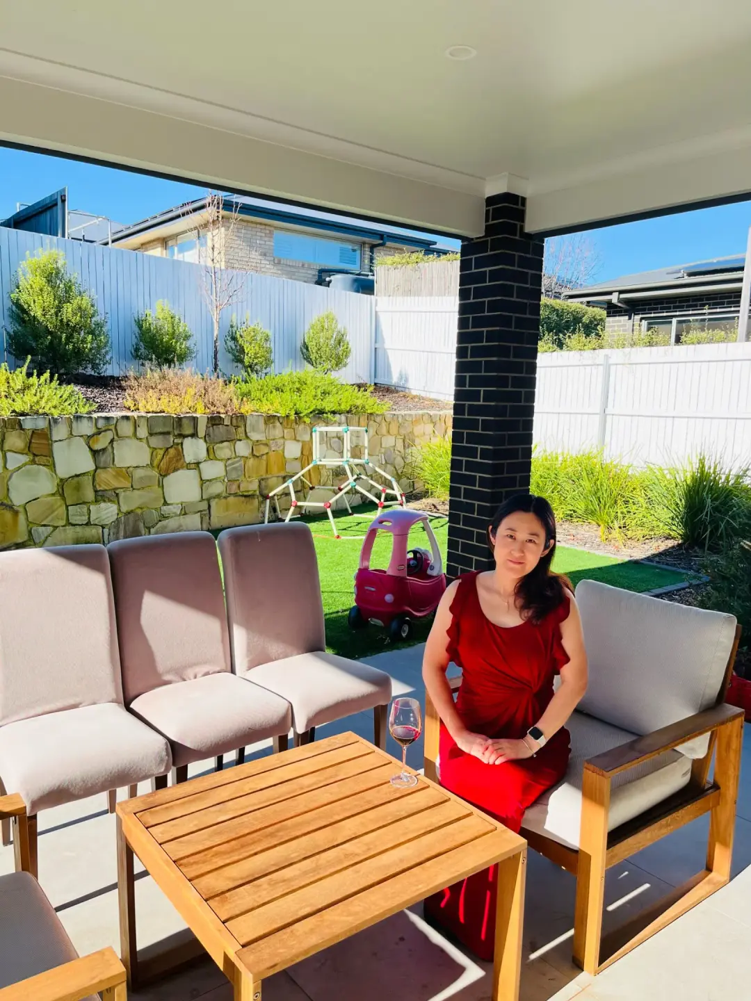 Phase Eight Donna Maxi Dress Red Size 10 for rent on The Volte - main image