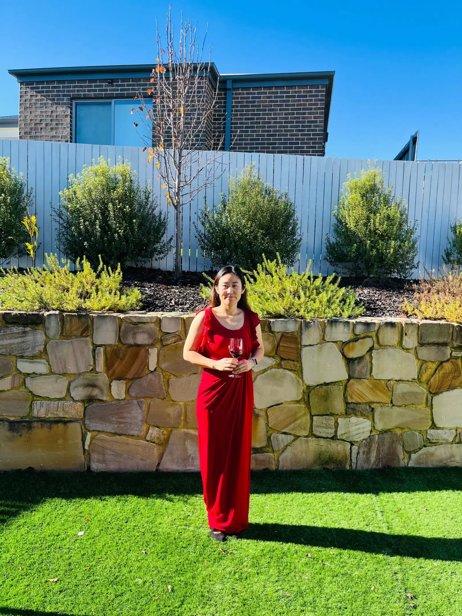 Phase Eight Donna Maxi Dress Red Size 10 - Image 5