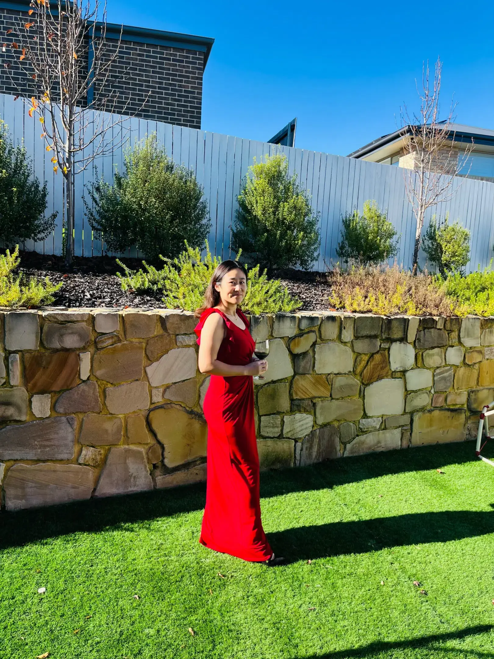Phase Eight Donna Maxi Dress Red Size 10 - Image 3