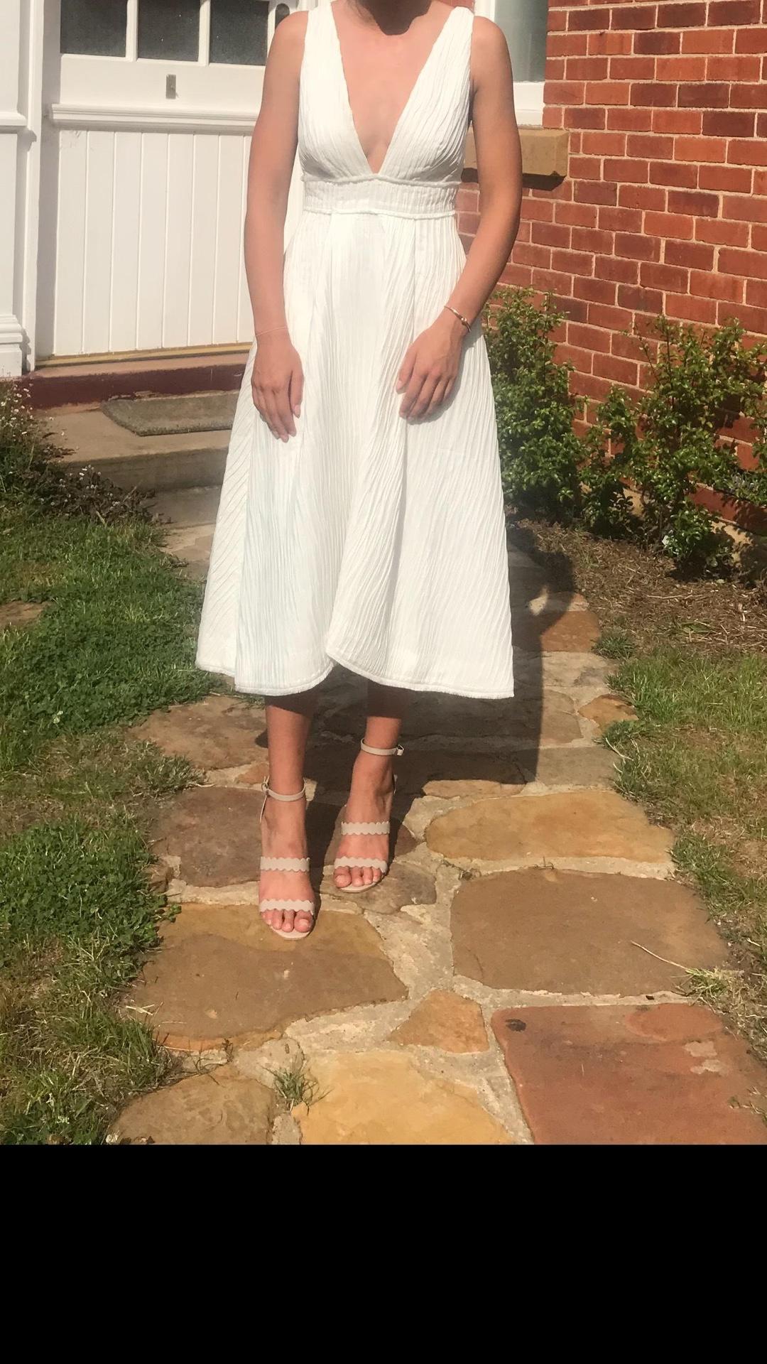 Taluha - Take Me Out Midi Flare Dress for rent on The Volte - main image