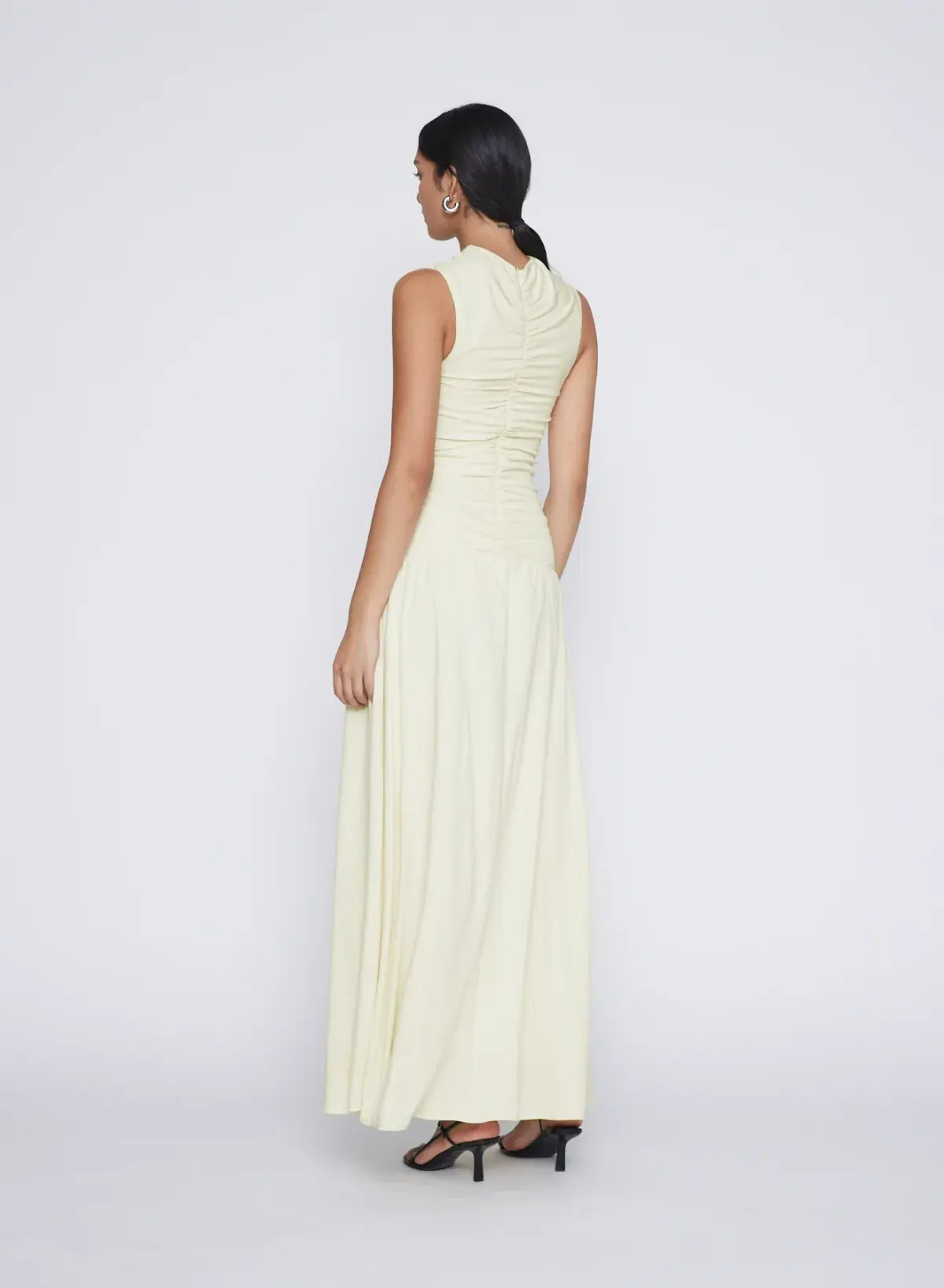 Anna Quan Fleur Midi Dress in Vanilla Size 14 - Image 2