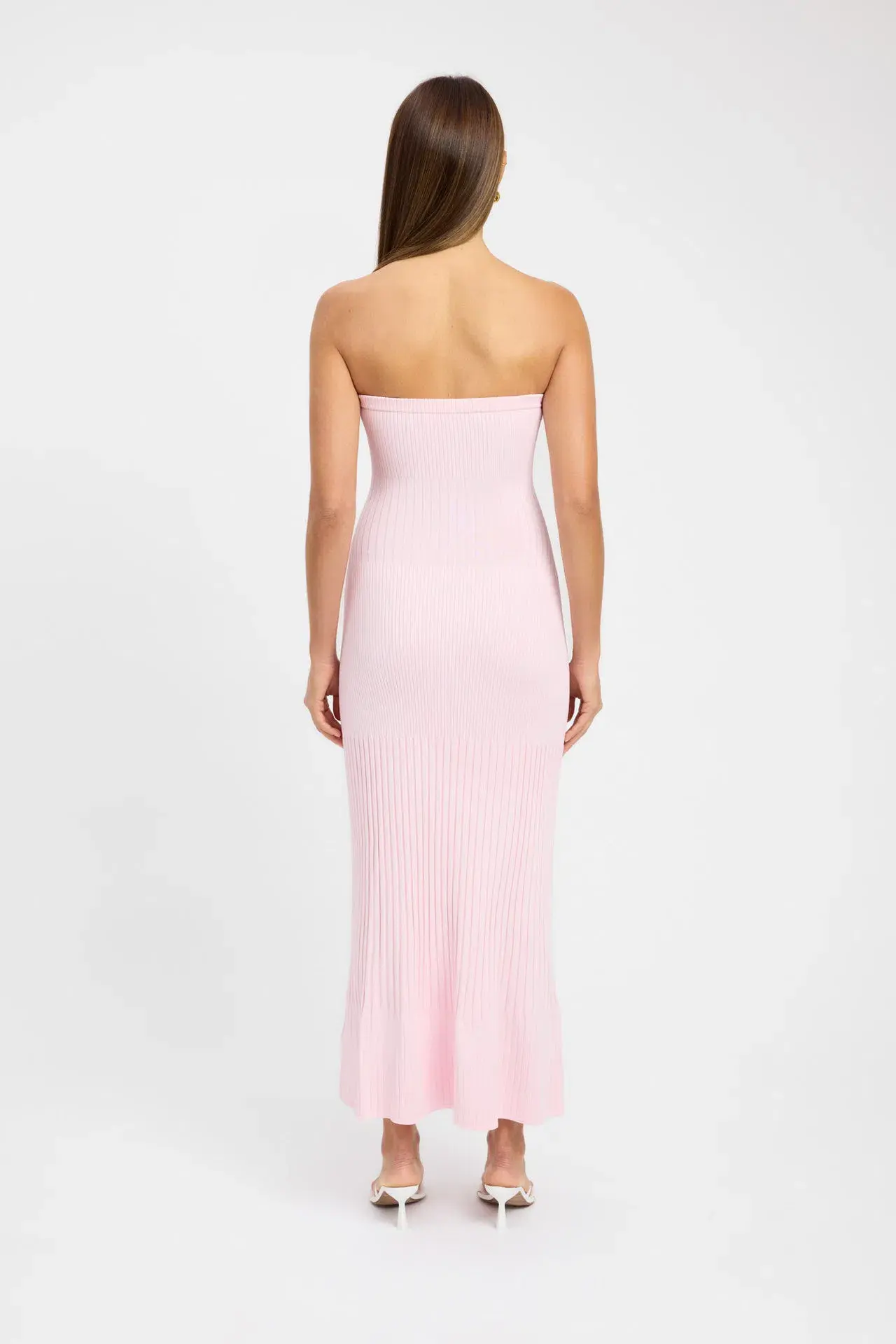 Kookai Serah Strapless Maxi Dress Pink Size 34 (AU 6) - Image 2