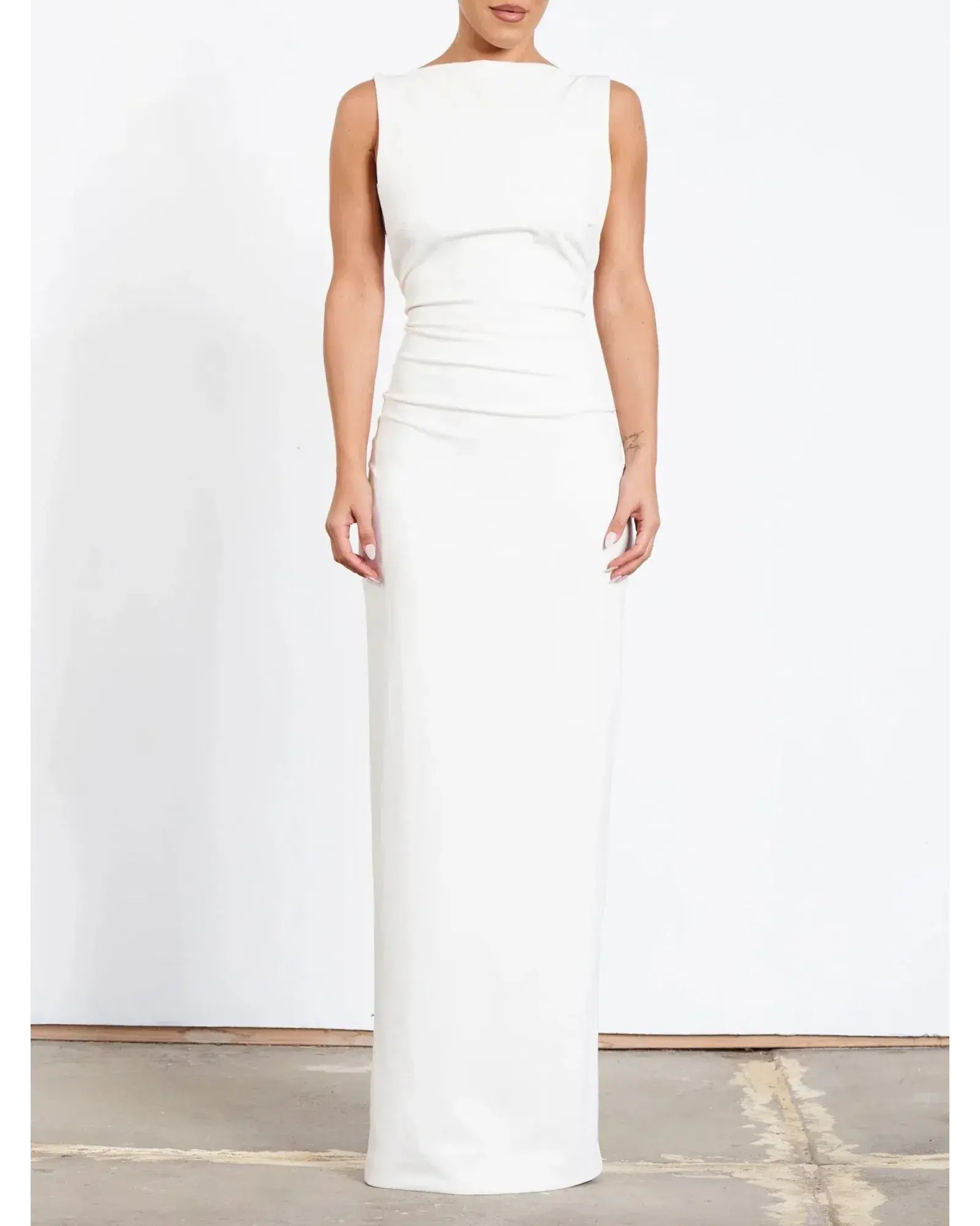 Effie Kats Verona Gown White Size XS / AU 6 - Image 5