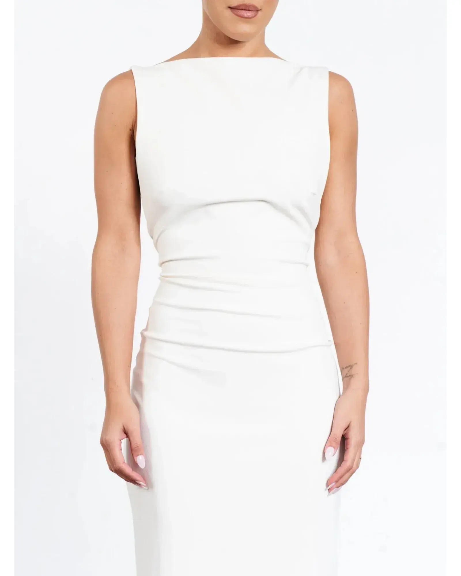 Effie Kats Verona Gown White Size XS / AU 6 - Image 6